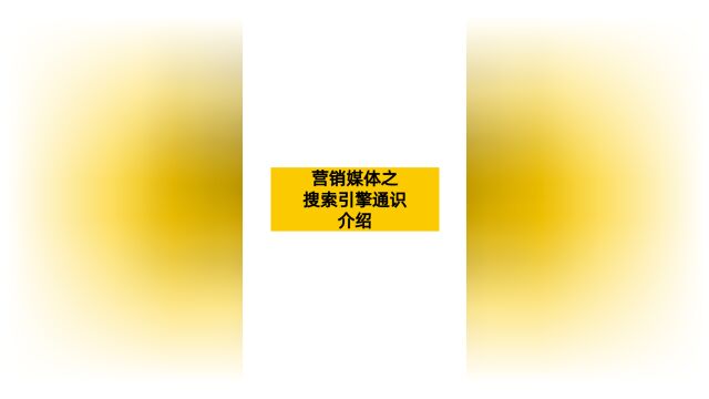 跨境电商独立站广告营销SEM全套课程——搜索引擎营销之搜索引擎通识