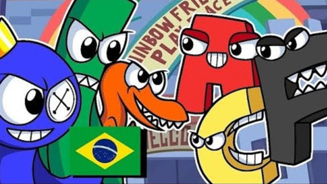 roblox:彩虹朋友vs字母精灵 魔法决胜!