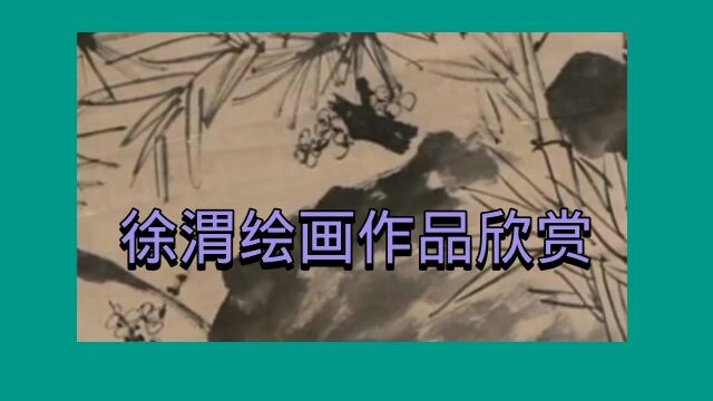 明代著名画家,又名徐文长,也叫青藤道士.一生坎坷,贫困.是明代中期文学家、书画家、 戏曲家、军事家.