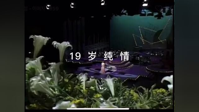 《19岁纯情》是1959年韩国歌后李美子登台亮相时的作品.歌声委婉动听抓人心弦