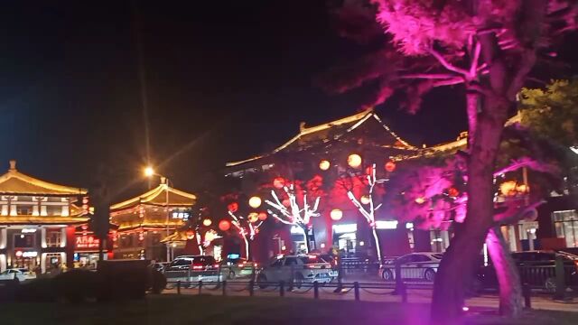 大唐夜景图