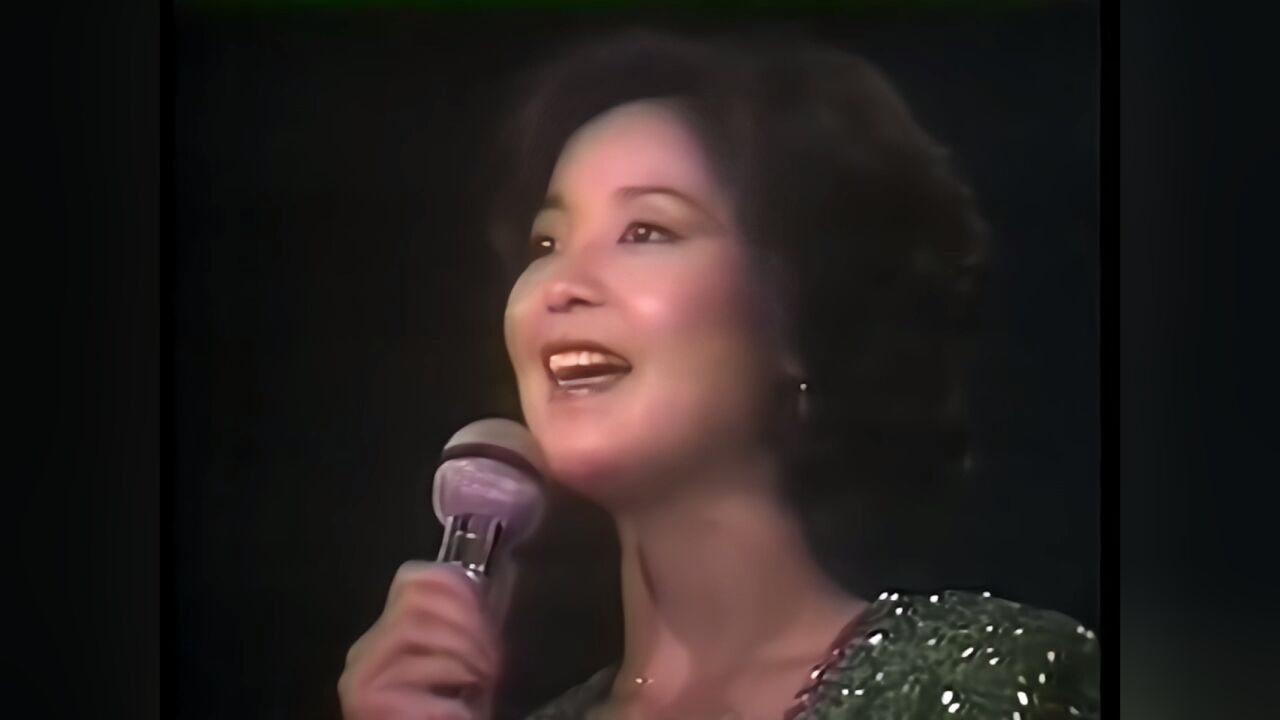 1990邓丽君演唱会图片