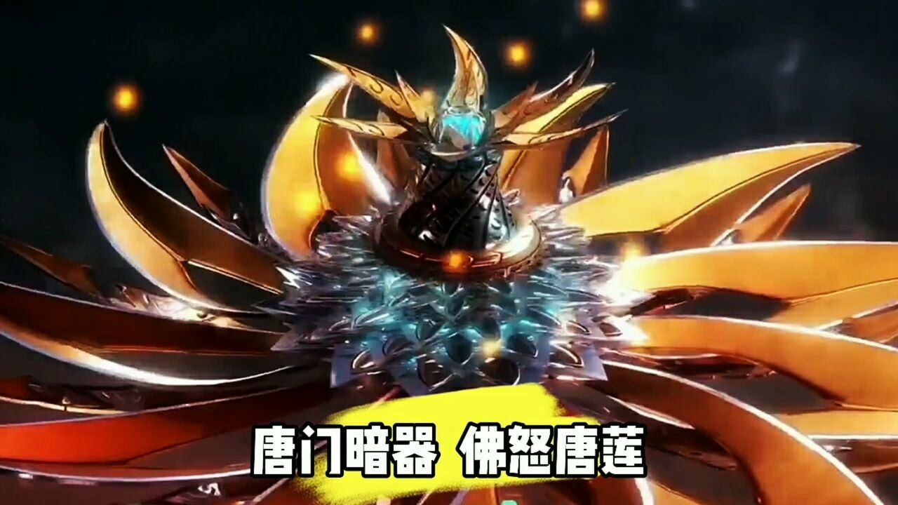 斗罗大陆 唐门暗器 佛怒唐莲