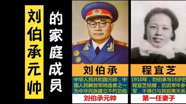 刘伯承元帅的后代:6子女有4位少将,年仅6岁女儿被特务残忍杀害#开国将帅 #传奇人物 #致敬英雄 #铭记历史 #十大元帅