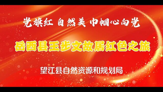 望江县资规局组织全局女职工到安徽省级文物保护单位、省廉政教育基地、省爱国主义教育基地、省党员干部党史教育基地——王步文故居参观