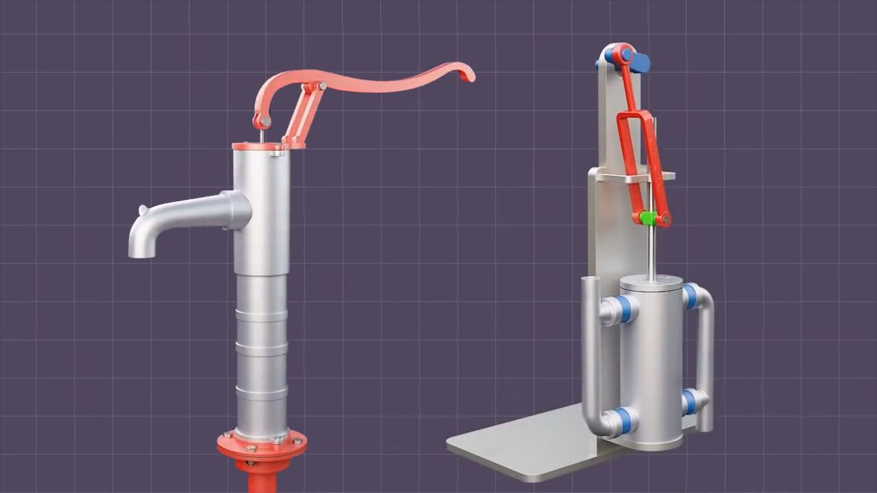 你知道怎样能让普通的压水井效率翻倍吗?科普动画