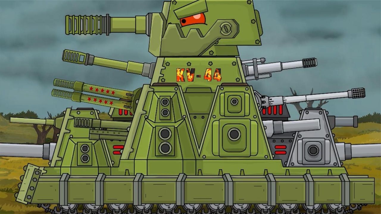 坦克世界动画:苏军kv44轻松拿下敌军阵地