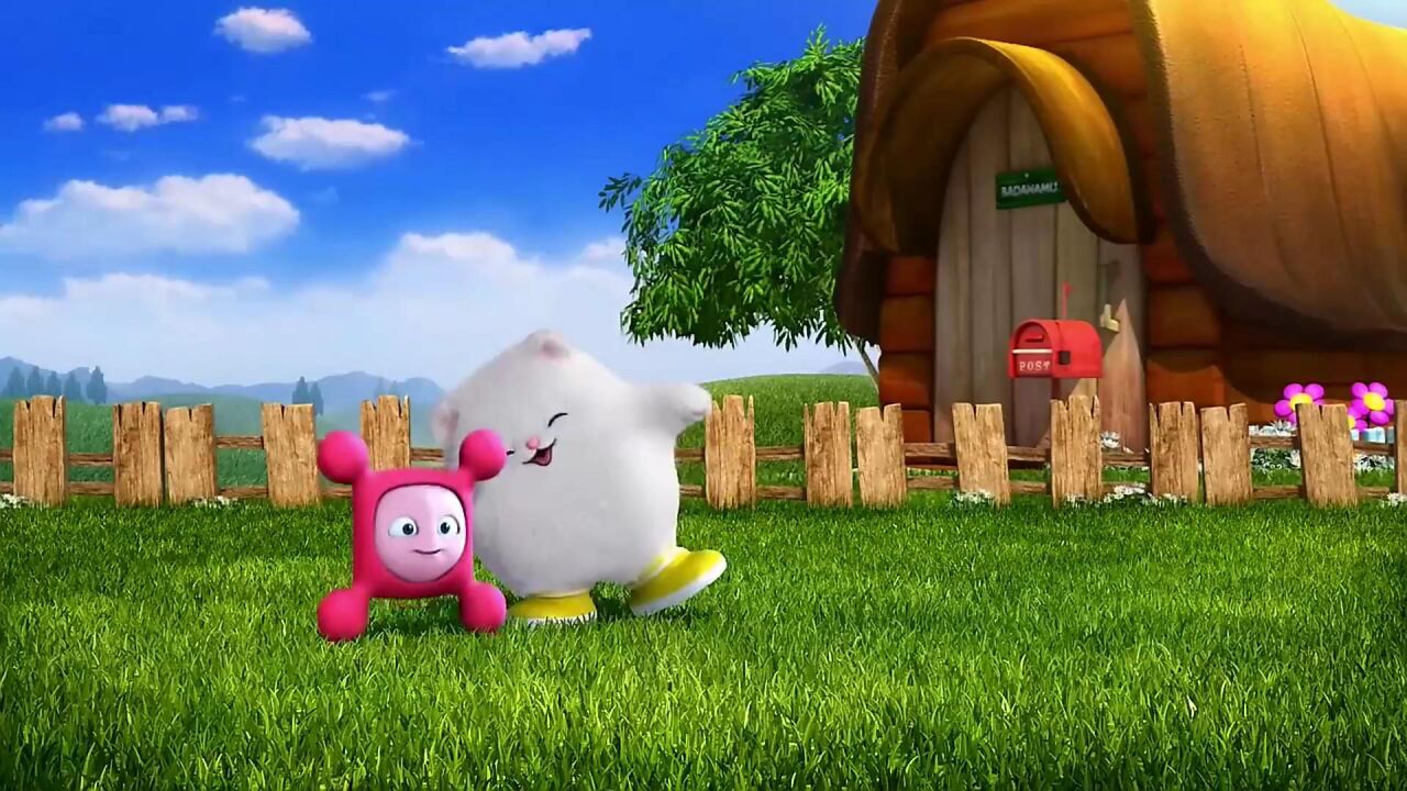 巴塔木儿歌25:早教儿歌《meet the nemies(p b a d a)》,还能看动画哟