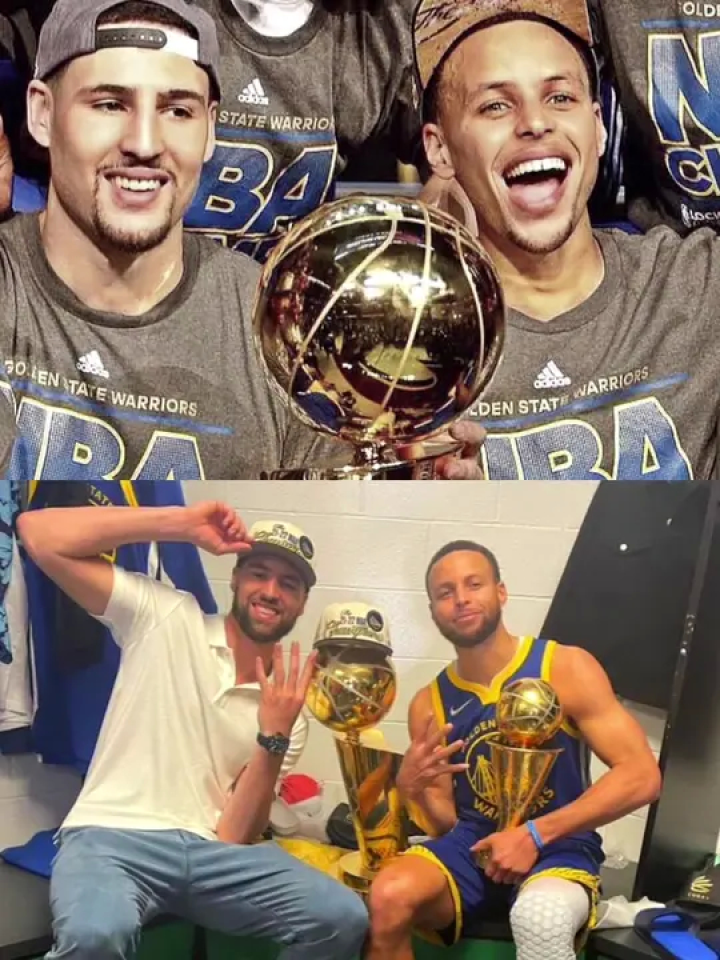 今年是你喜欢水花兄弟的第几年? #库里 #克莱汤普森 #水花兄弟