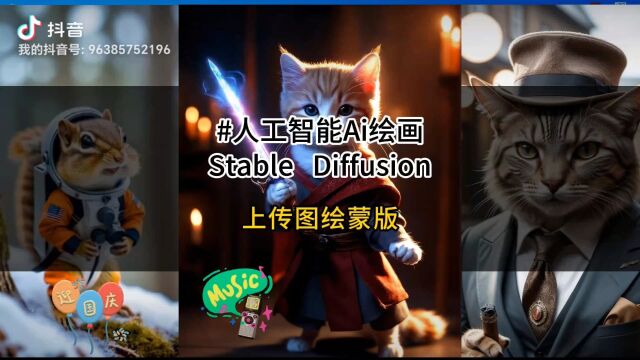 人工智能 Ai 绘画 Stable Diffusion 上传图绘蒙版