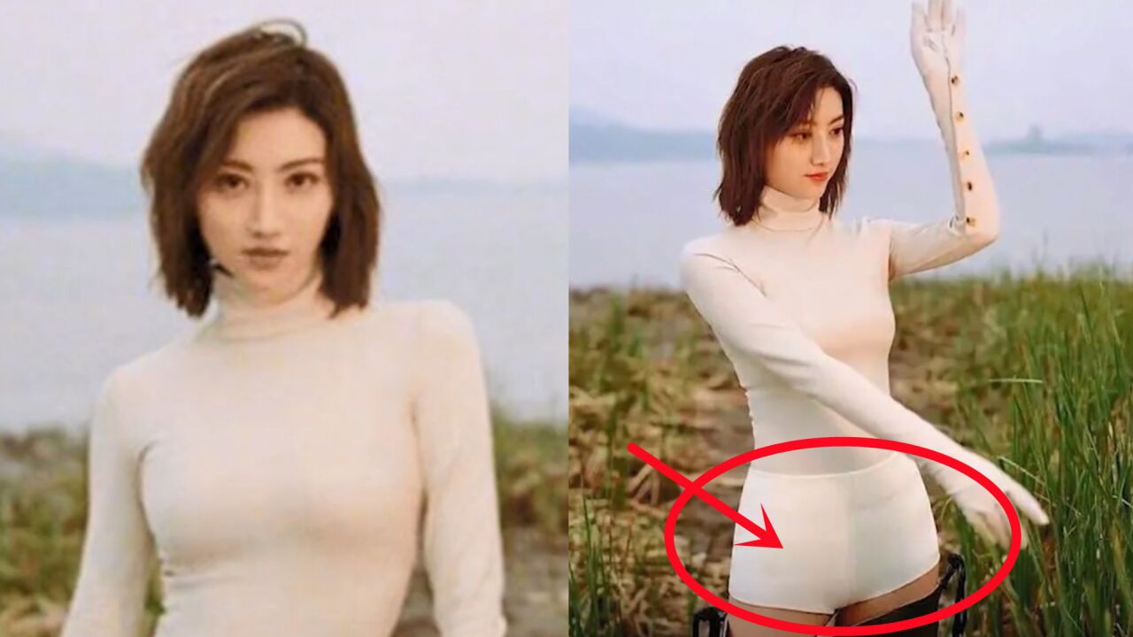 有种性感叫景甜的安全裤,当镜头往下移后,难怪张继科驾驭不了!