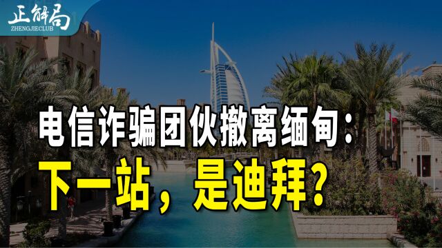 在缅甸混不下去的诈骗分子,为什么盯上了迪拜?