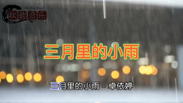 三月里的小雨