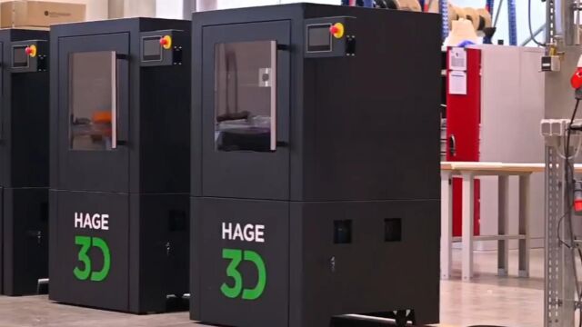 高产量、多材料,HAGE工业级3D打印机一台顶多台,还能打印颗粒料