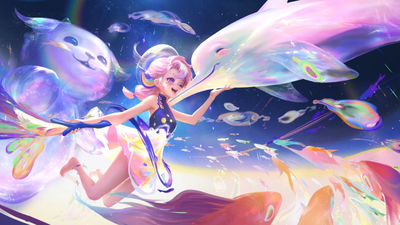 王者八周年限定皮肤【阿古朵-江河有灵】 爆料视频来啦!