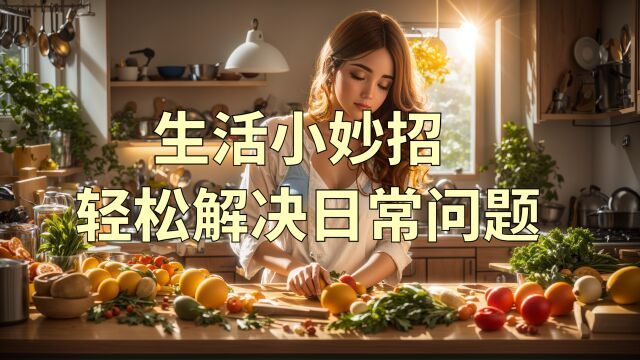 生活小妙招:轻松解决日常问题