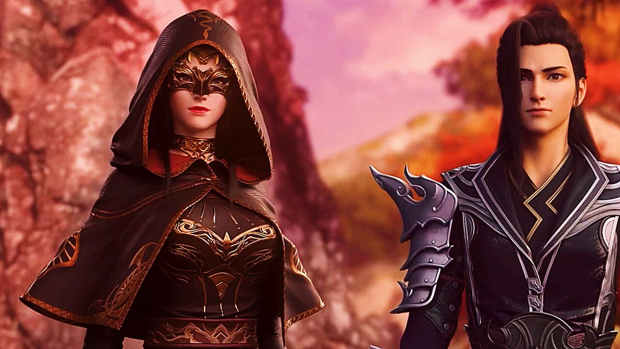 彩鳞和萧炎同款情侣装夜行衣来了