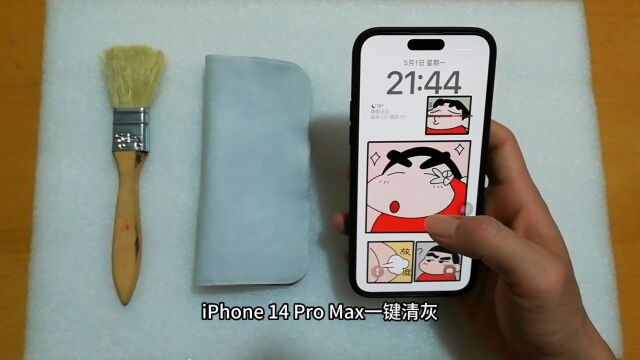 iPhone 14 Pro Max一键清灰