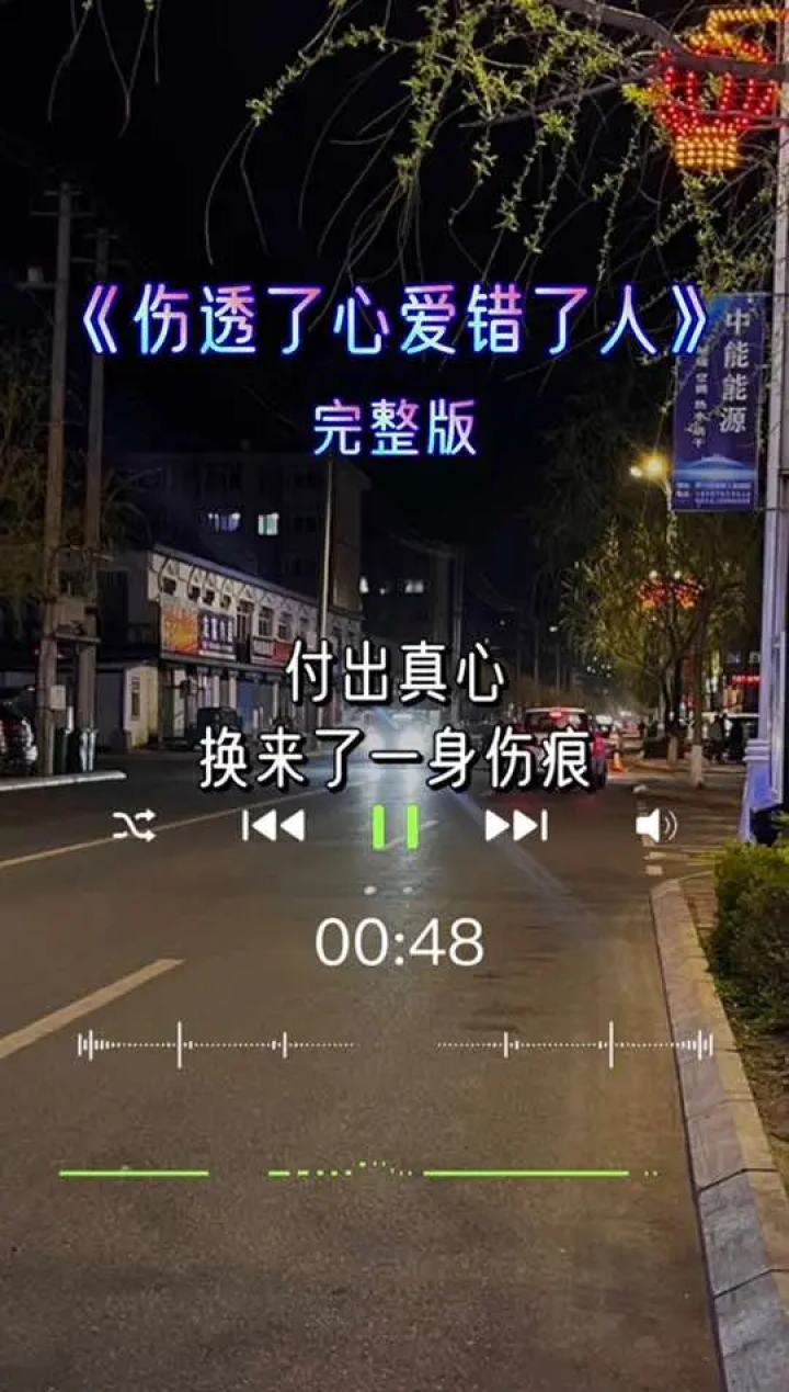 伤透了心爱错了人#完整版#伤感的情歌伤感的人