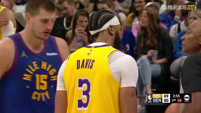 2023/24赛季NBA常规赛：湖人 VS 掘金 全场回放