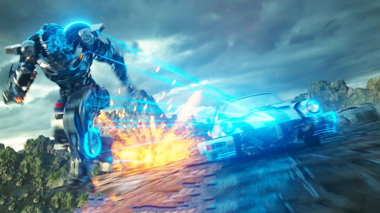 保时捷幻影分身攻击!《变形金刚7》新预告,暴揍大反派恐惧兽天灾!