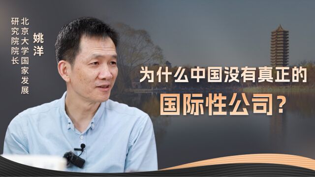 姚洋:为什么中国没有真正的国际性公司?|《不会就问》