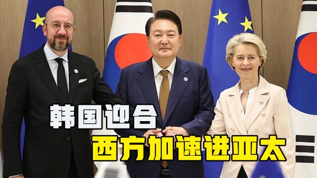 韩国胃口不小,开始全面迎合欧洲,西方涉足亚太的脚步,正在加快