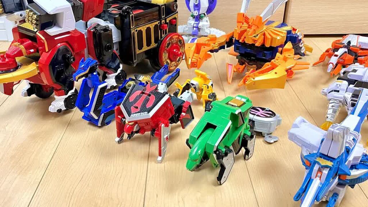 侍战队 dx 牛折神 大合体