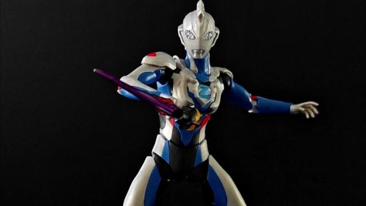 玩具手艺达人制作,万代泽塔奥特曼frs电镀,这也太帅了吧…#万代奥特曼