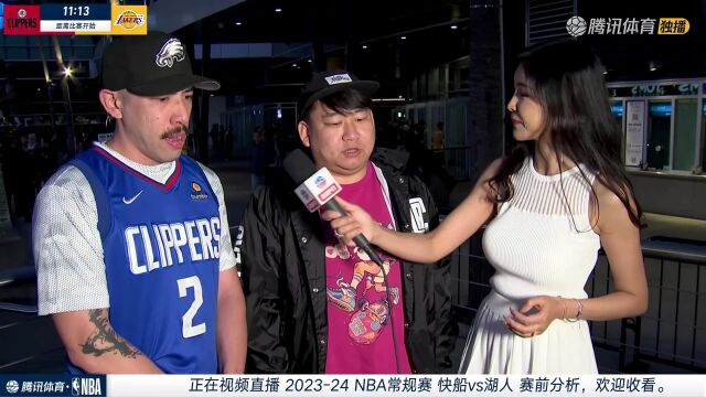 2023/24赛季NBA常规赛：快船 VS 湖人 全场回放