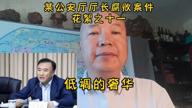 某公安厅厅长腐败案件花絮之十一低调的奢华