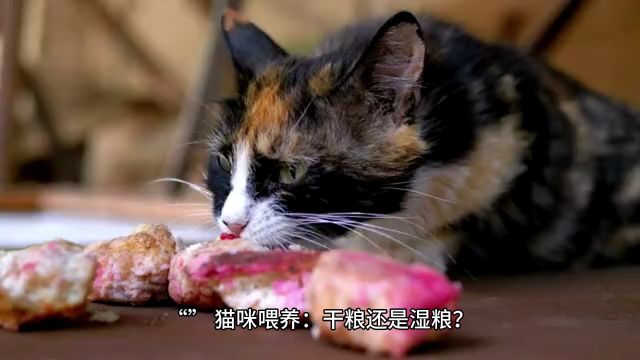 给猫咪喂干粮更好,还是湿粮更好?