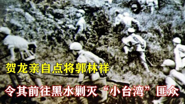 1952年,贺龙亲自点将郭林祥,令其前往黑水剿灭“小台湾”匪众