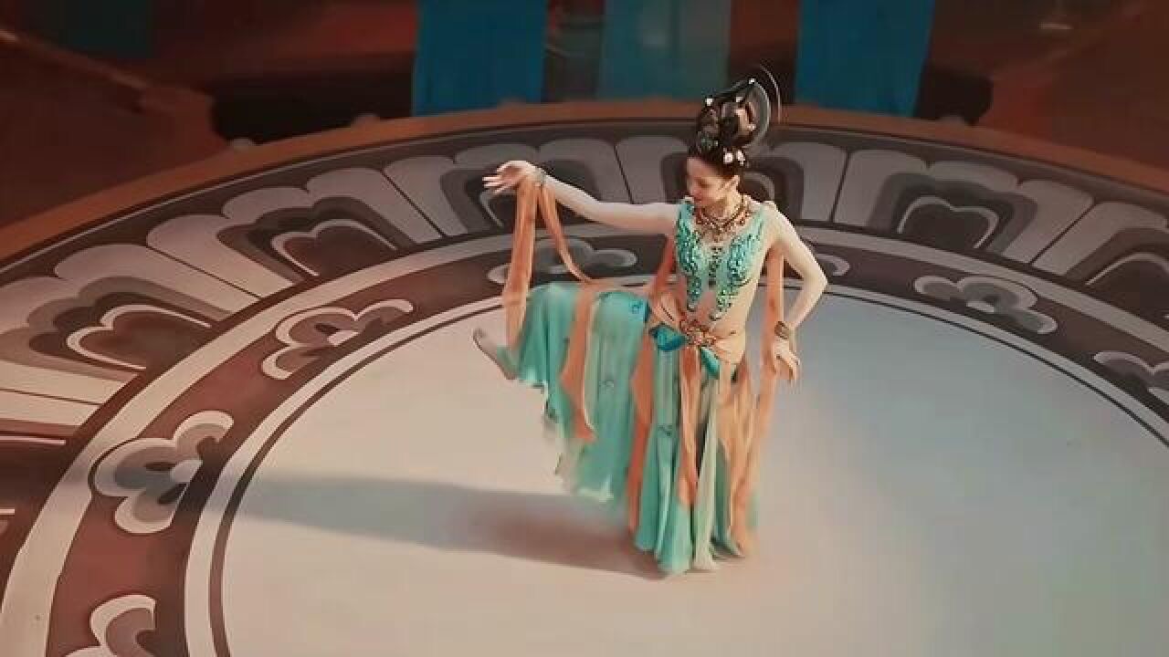 一舞飞天·一梦敦煌 |糖糖把飞天焊在身上吧～#唐诗逸