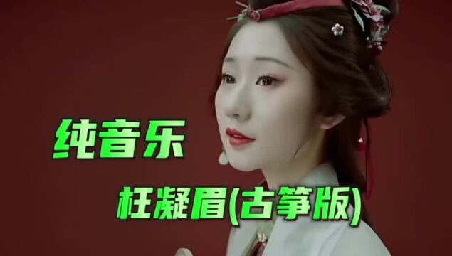 请欣赏纯音乐《枉凝眉》古筝版