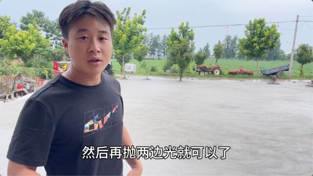 家里打地坪正式动工 岳父母都闻声赶来 一家人虽忙碌但都乐在其中