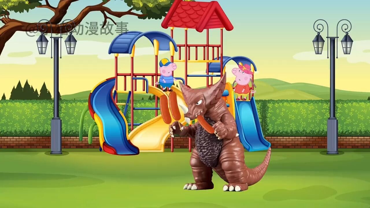 佩奇告诉乔治不能捡地上的东西吃小猪佩奇小猪佩奇动画片动画小故事儿童动画益智动画_高清1080P在线观看平台_腾讯视频