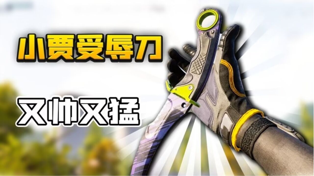 暗区突围：突袭弯刀直接刀掉阿贾克斯！新手套和刀真帅！_高清1080P在线观看平台_腾讯视频