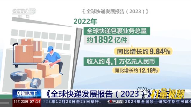 《全球快递发展报告(2023)》发布