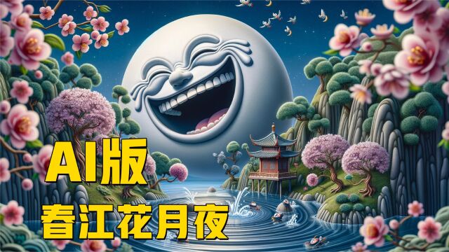 AI带你品古诗,看看AI眼中的春江花月夜