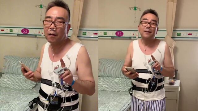 杨少华儿子生病住院,脸色憔悴浑身上下插满管,视频曝光引担忧