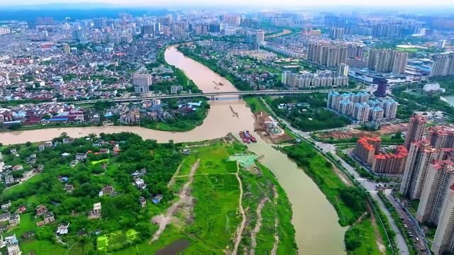 投资700亿的平陆运河建设,将重新改写出什么样的钦州城区发展史?#无人机航拍 #航拍城市风景 #我的航拍时刻