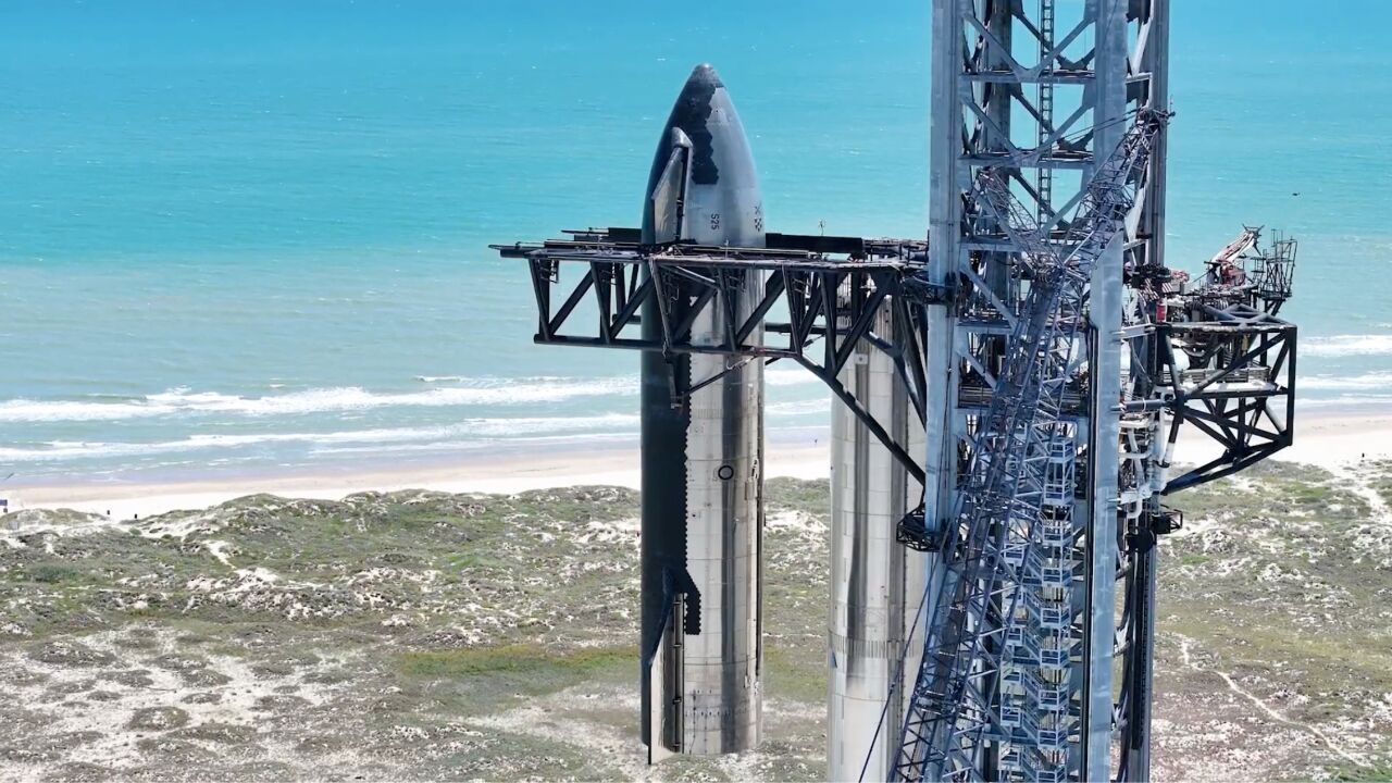 SpaceX星舰二次试射准备完毕!马斯克:只需等待航空局批准_高清1080P在线观看平台_腾讯视频