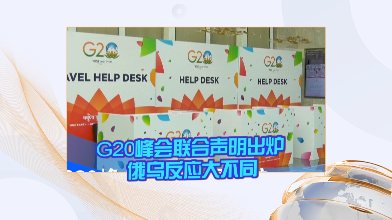 g20峰会联合声明出炉 俄乌反应大不同