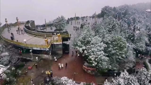 佛头山景区,再来一组大山深处的雪景,下雪了一定要去爬山,你们那里呢#同城发现 #一场大雪美如画 #下雪了 #冬天该有的样子