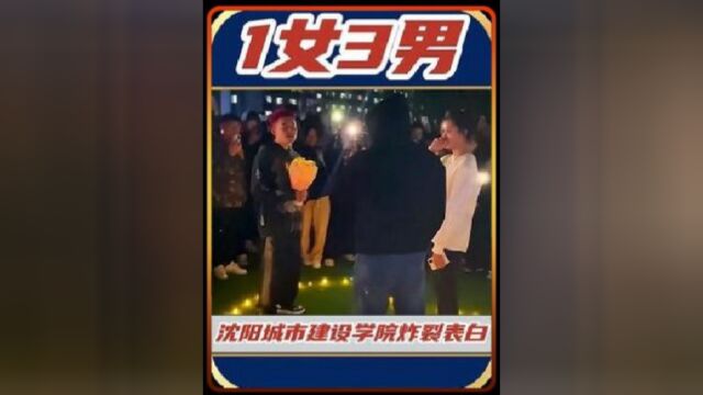 沈阳城市建设学院的表白,吃瓜群众的CPU都被干冒烟了!!!