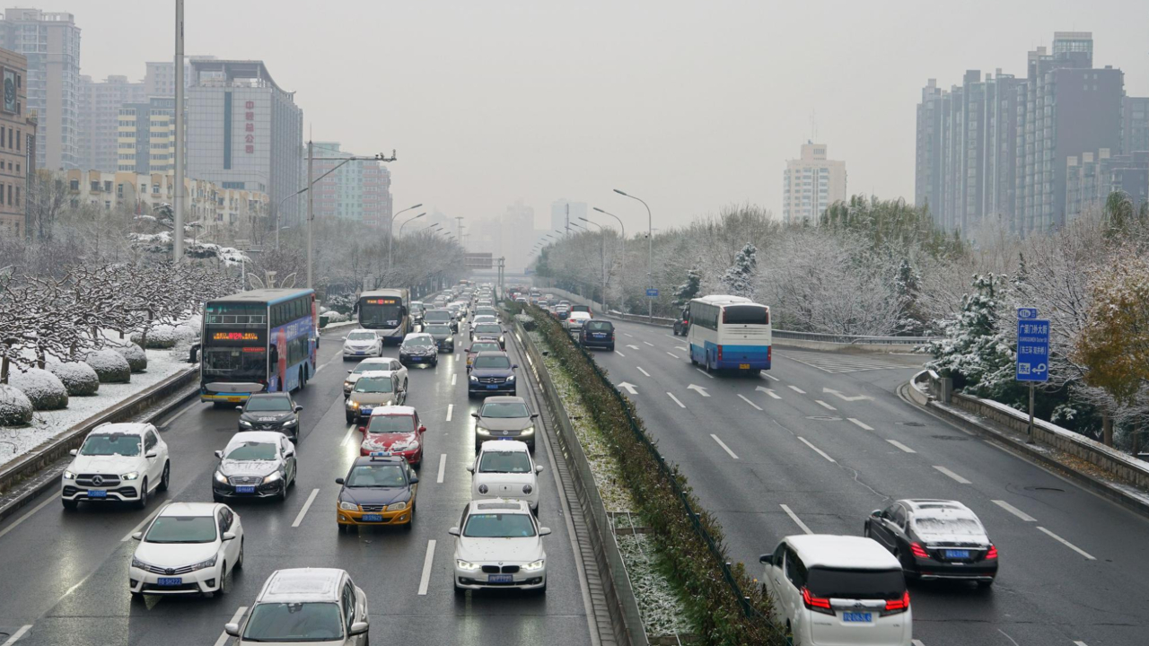 北京全路网交通指数已达严重拥堵级别