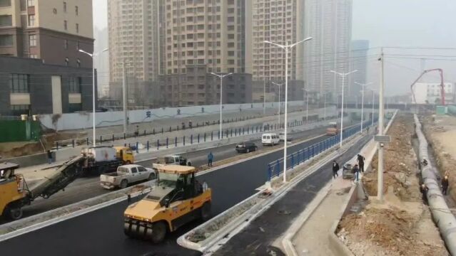 学院路铁路下穿通车在即 淮报融媒带你提前看