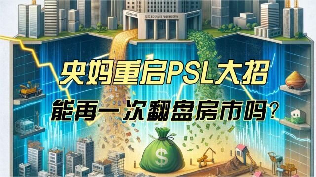 央妈重启PSL大招,能再一次翻盘房市吗?