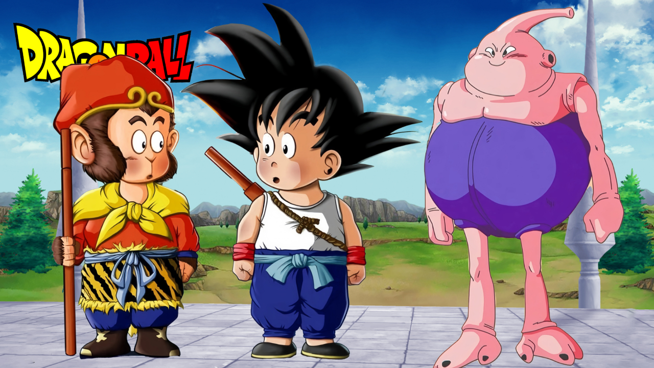 龙珠,这才是鸟山明老师最初的设定,魔人布欧大长腿,是